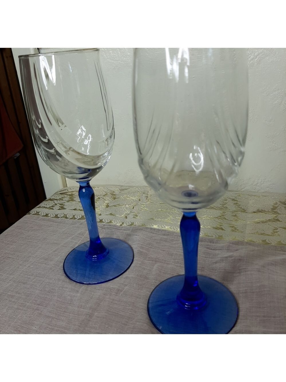 Lennox Wine water glasses x2